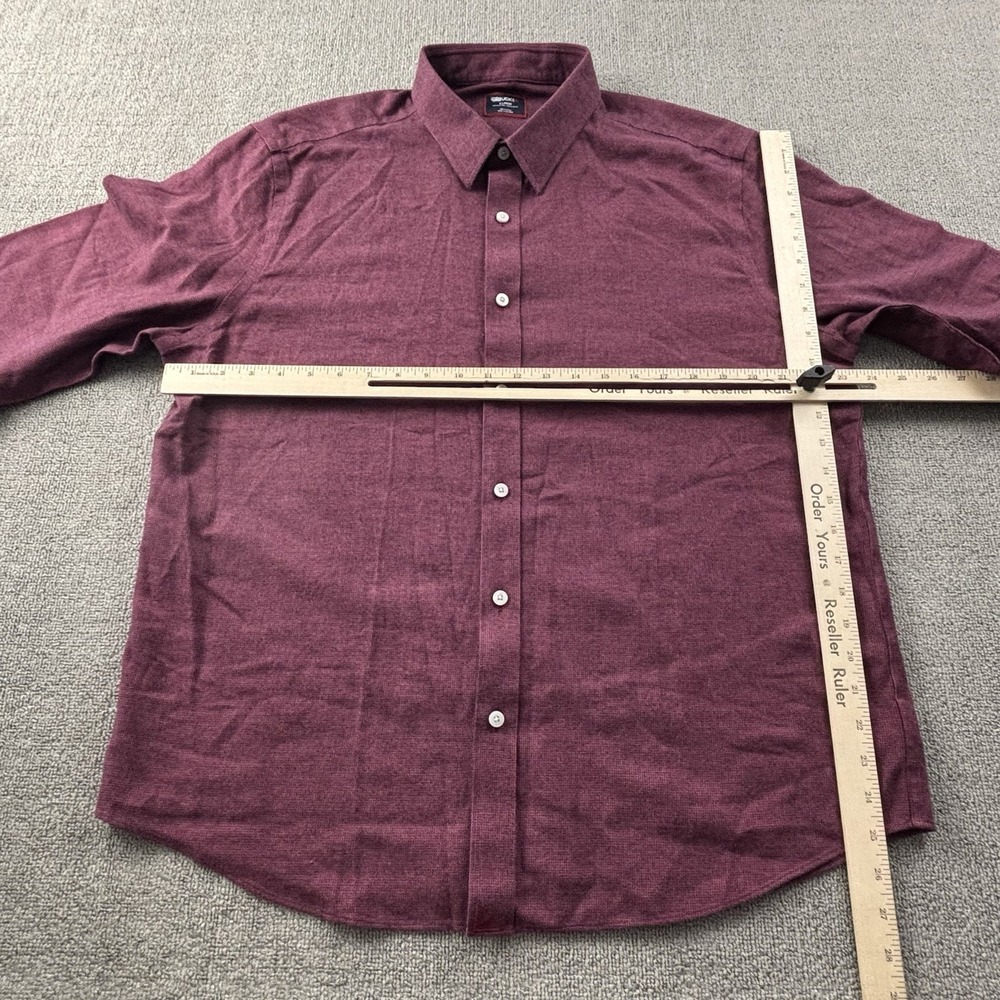 UNTUCKit Shirt Adult Extra Large Red Button Up Long Sleeve Casual Preppy Men's - Picture 10 of 14